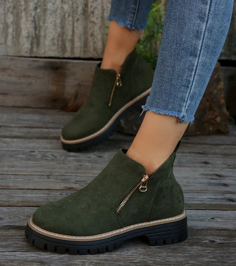 DELACROIX | Bottines Tendance Élégantes Jade