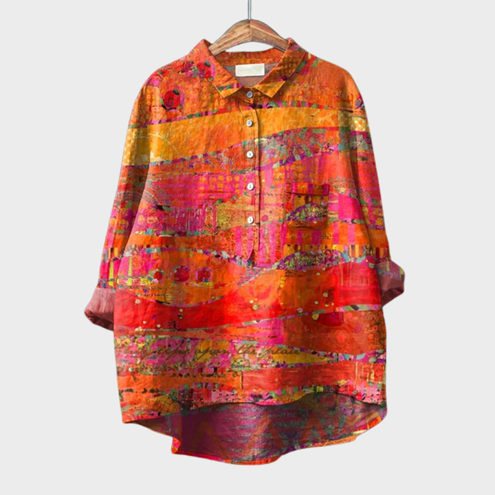 DELACROIX | Chemise Élégante à Motif Émilie (1+1 GRATUIT!)