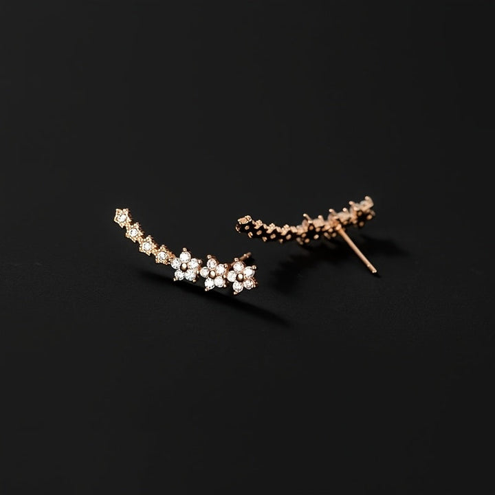 DELACROIX | BOUCLES D’OREILLES FLORALES INTEMPORELLES