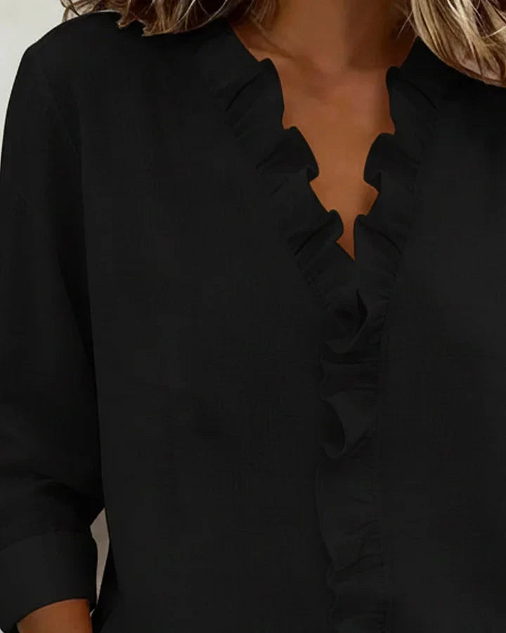 DELACROIX | Blouse à Volants Susan